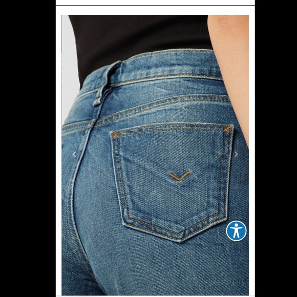 HUDSON Holly High-Rise Straight Crop Jean - Picture 6 of 7